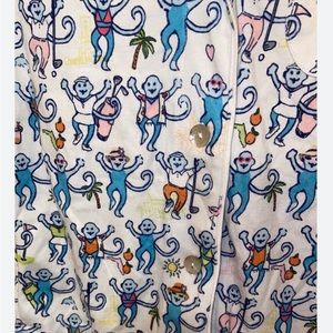 COPY - Roller rabbit palm beach pajama set !  Super rare NWT authentic